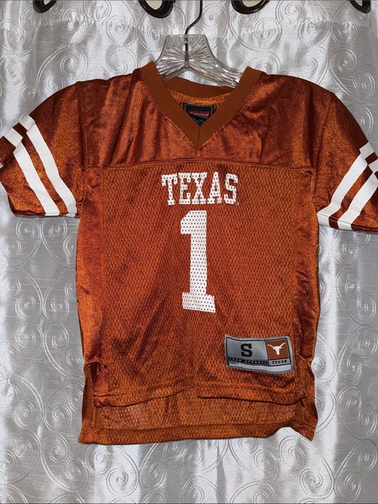 Genuine Stuff Other - University of Texas Longhorns Kids' Football Jersey Size Small (4) 🔥 CL1